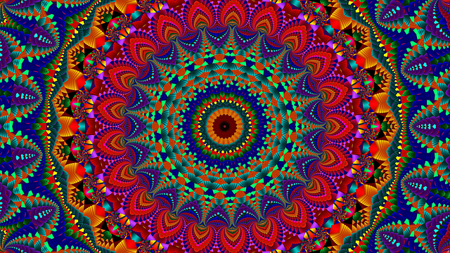 barevná mandala